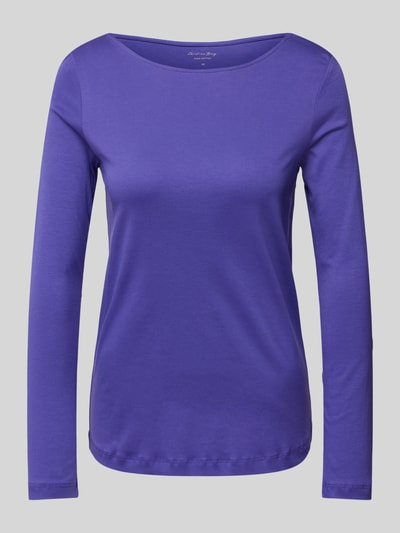 Christian Berg Woman Longsleeve mit U-Boot-Ausschnitt Violett 2