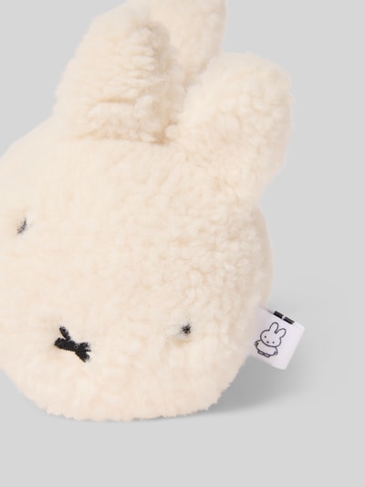 Produktfoto, cremefarbener Ohrenwärmer mit Teddyfell, applizierten Ohren und Miffy-Motivdesign von DAISY STREET, Modell 'Miffy'.