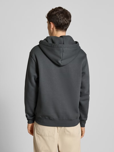 Alpha Industries Bluza z kapturem z nadrukiem z logo Antracytowy 5