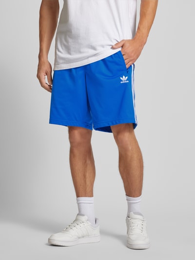 adidas Originals Regular fit korte broek met labelstitching, model 'FBIRD' Bleu - 4