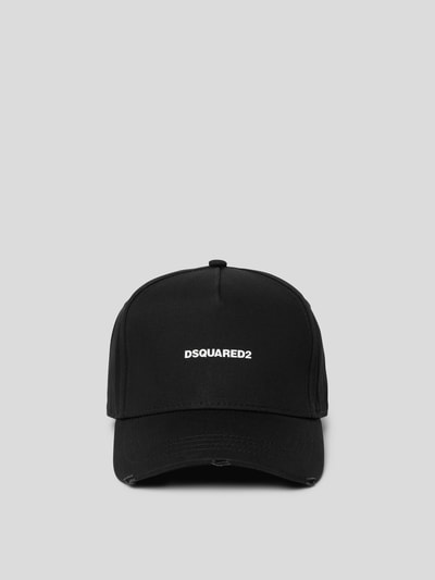 Dsquared2 Cap mit Label-Print Schwarz 4