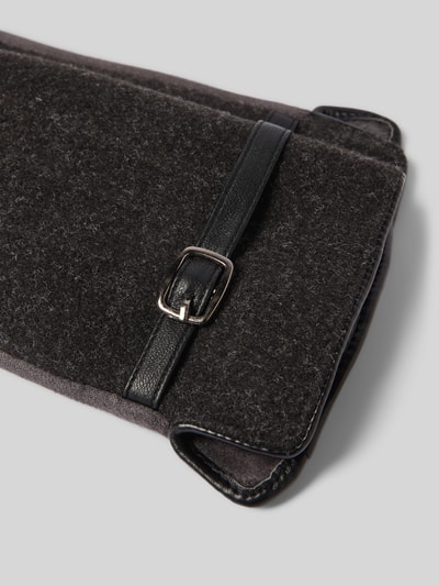 EEM Handschoenen met doornsluiting Middengrijs gemêleerd - 2