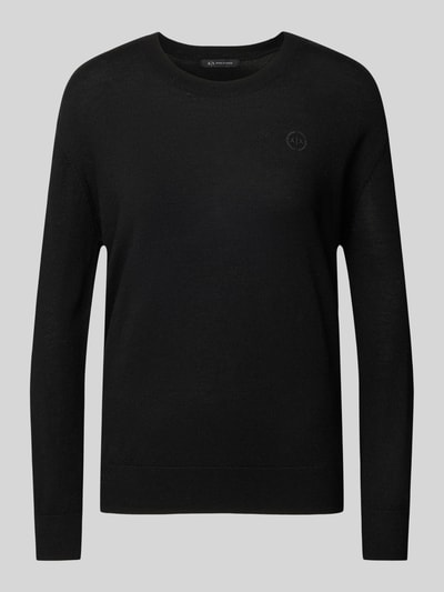 ARMANI EXCHANGE Strickpullover mit Rundhalsausschnitt Black 2