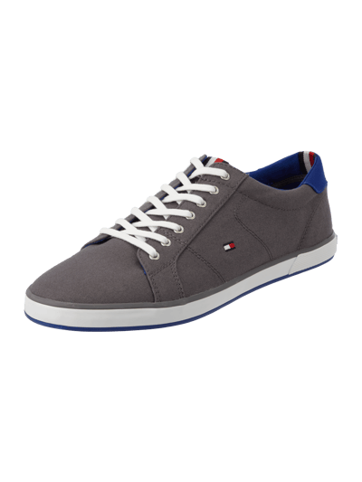 Tommy Hilfiger Sneaker aus Canvas Mittelgrau 1