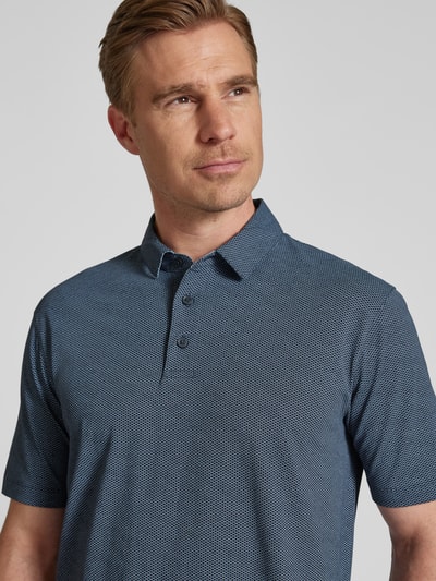 ARMANI EXCHANGE Poloshirt met korte knoopsluiting Marineblauw - 3