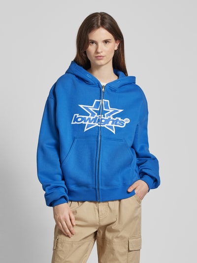 Low Lights Studios Sweatjacke mit Label-Print Modell 'SUPERSTAR' Royal 4