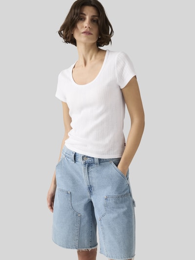 Levi's® t-shirt o kroju regular fit z czystej bawełny Biały 1