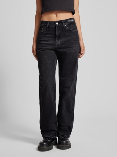 Tommy Jeans Baggy fit jeans in 5-pocketmodel, model 'BETSY' Antraciet - 4