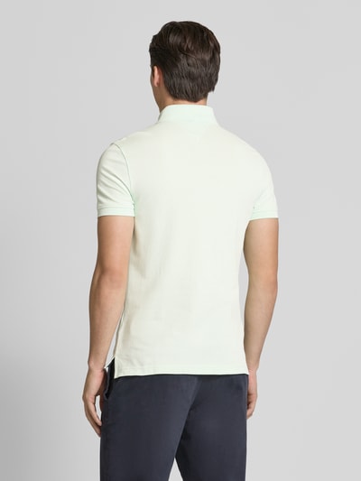 Tommy Hilfiger Slim fit poloshirt met logostitching, model '1985' Lichtgroen - 5