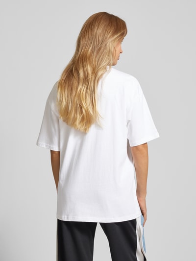 Review Essentials Oversized T-Shirt Weiss 5