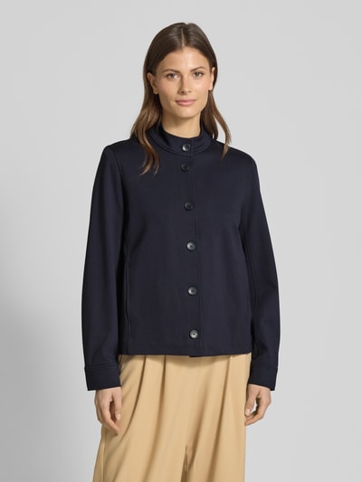 MAERZ Muenchen Jas met opstaande kraag Marineblauw - 4