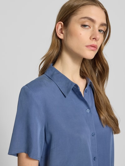 Marc O'Polo Denim Regular fit overhemdblosue met 1/2-mouwen Rookblauw - 3