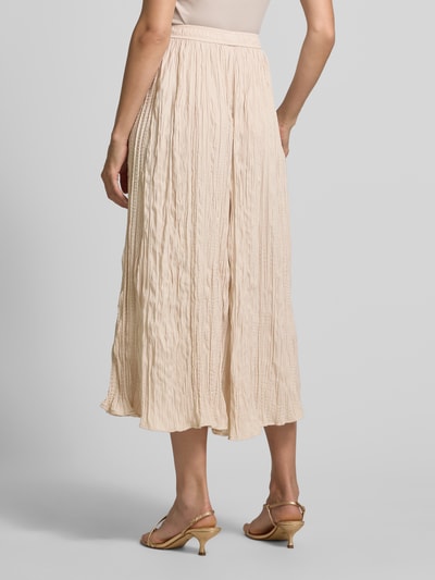 FREE/QUENT Spódnica midi z elastycznym pasem model ‘Nello’ Beżowy 5