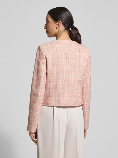 Christian Berg Woman Selection Marynarka w bouclé o kroju regular fit Jasnoróżowy 5