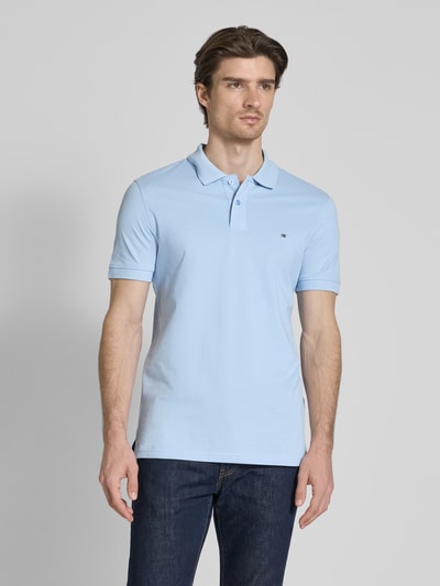Christian Berg Men Poloshirt mit Label-Stitching Bleu 4