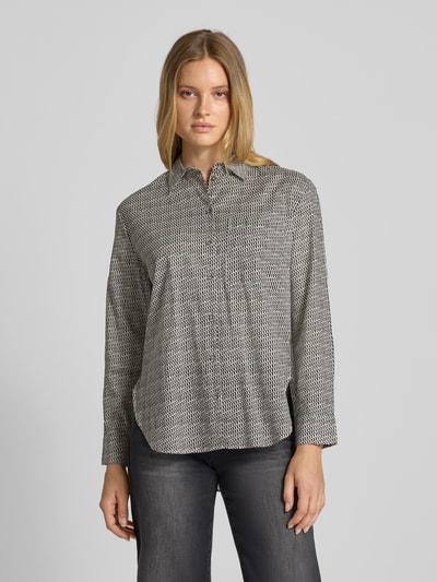 Marc O'Polo Relaxed fit blouse met lange mouwen van puur katoen Wit - 4