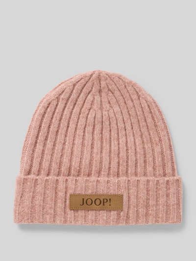 JOOP! Beanie mit Label-Detail Modell 'Aiana' Hellrosa 1