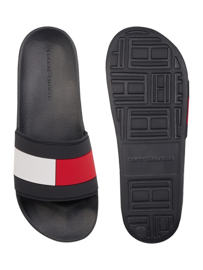 Tommy Hilfiger Slides mit Logo Marine 4