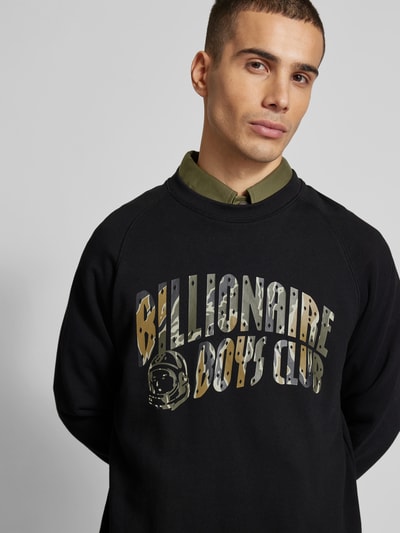 Billionaire Boys Club Sweatshirt mit Label-Print Black 3