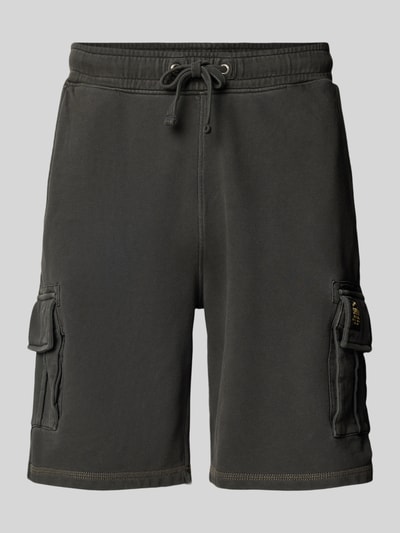 Superdry Regular fit korte cargobroek met steekzakken Zwart - 2