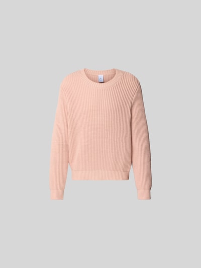 WON HUNDRED Oversized Pullover in Strick-Optik Rosa 2