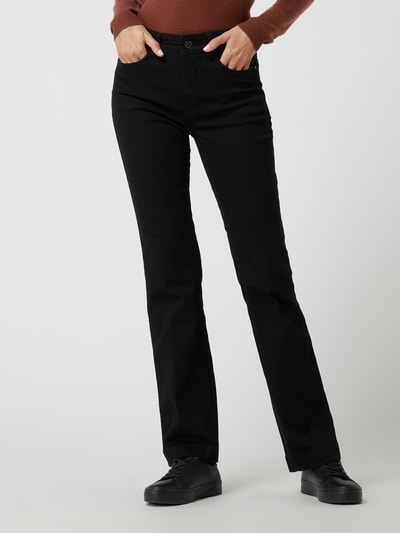 MAC Bootcut jeans met stretch, model 'Dream' Zwart - 4