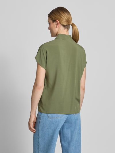 Christian Berg Woman Relaxed Fit Bluse aus Viskose Oliv 5