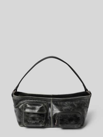 LIEBESKIND BERLIN Crossbody Bag in Leder-Optik Anthrazit 2