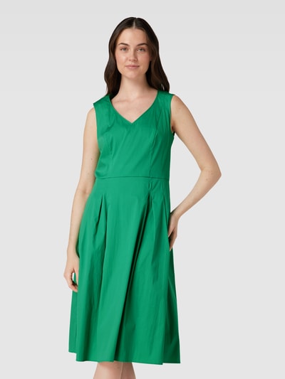 ROBE LÉGÈRE Mini-jurk met V-hals Groen - 4