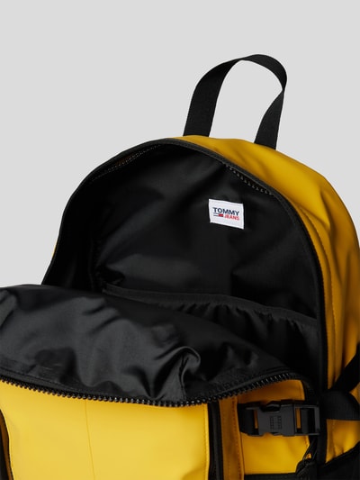 Tommy Jeans Rucksack mit Label-Details Gelb 5