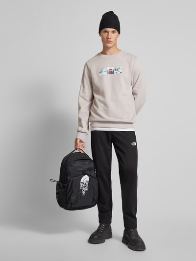 The North Face Sweatshirt mit Label-Print Dunkelgrau 1