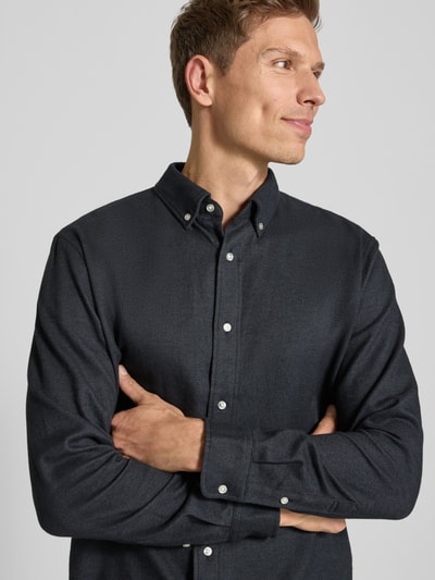 MCNEAL Vrijetijdsoverhemd met knoopsluiting Zwart - 3