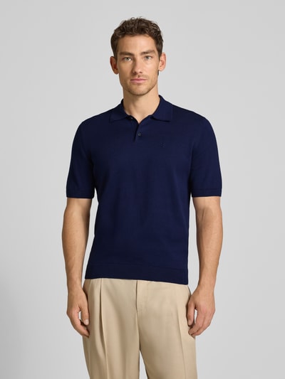 ARMEDANGELS Slim Fit Poloshirt aus reiner Bio-Baumwolle Marine 4