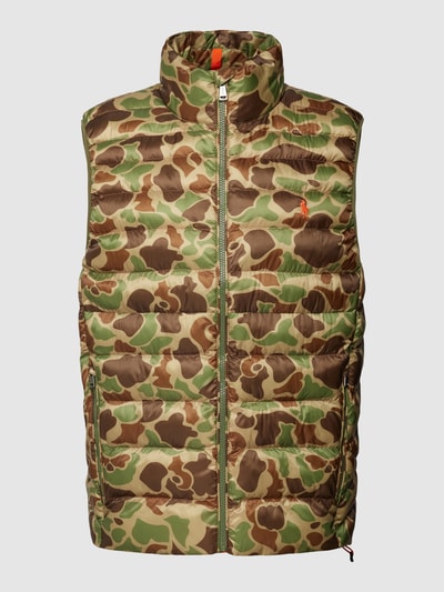 Polo Ralph Lauren Bodywarmer met all-over motief Kaki - 2