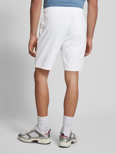 Only & Sons Korte broek van een mix van katoen en linnen, model 'LINUS' Wit - 5