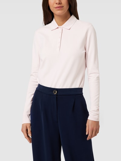 Montego Longsleeve mit Polokragen Rosé 4