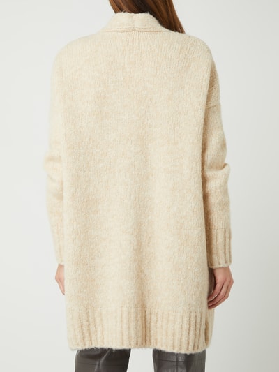 BOSS Orange Lange cardigan met alpaca, model 'Fylda' Offwhite - 5