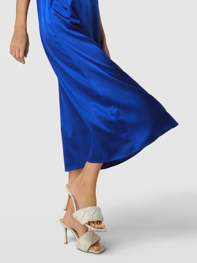 (THE MERCER) N.Y. Kleid aus Seide mit V-Ausschnitt Royal 3