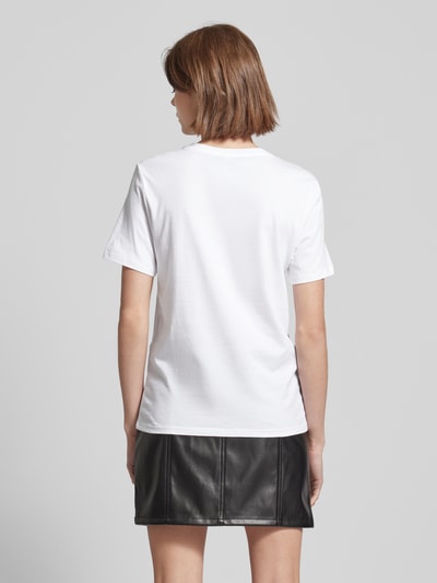 Only T-shirt met motiefprint, model 'LUCIA' Wit - 5