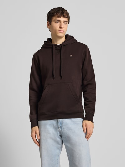 G-Star Raw Hoodie mit Kapuze Dunkelbraun 4
