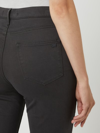 Brax Slim fit broek met modal, model 'Mary' Antraciet - 3