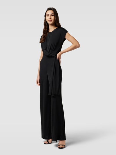 Lauren Ralph Lauren Jumpsuit in wikkellook Zwart - 1