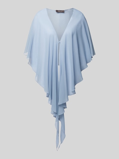 Vera Mont Stola aus Chiffon mit Knopfverschluss Hellblau 2