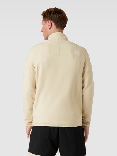 The North Face Fleecepullover mit Troyer-Kragen Modell '100 GLACIER' Sand 5