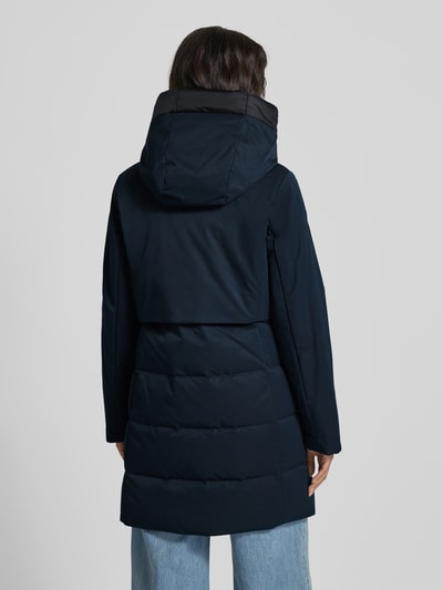 Amber & June Jas met capuchon Donkerblauw - 5