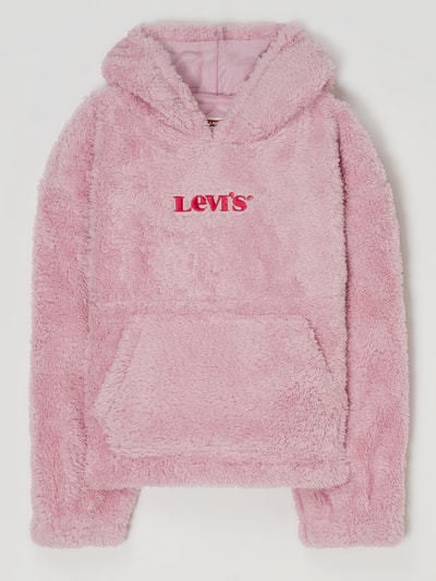 Levi’s® Kids Hoodie aus Teddyfell Flieder 1