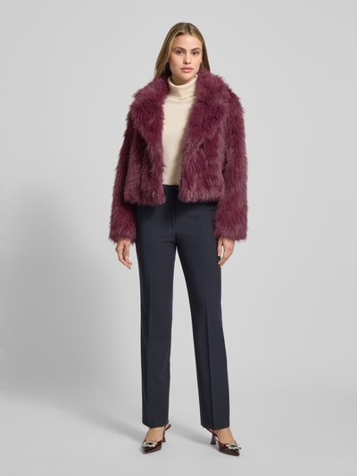 Vero Moda Regular fit jack van teddybont, model 'NORA' Bordeaux - 1