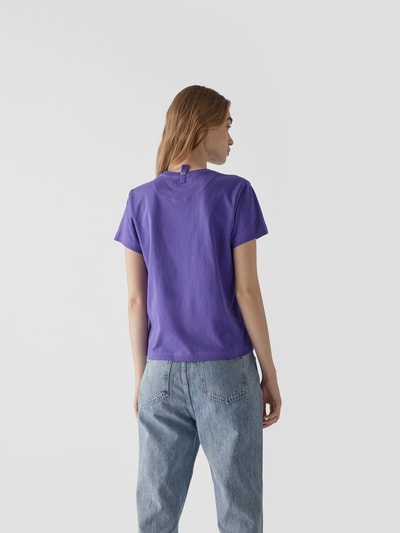 Marc Jacobs T-Shirt mit Brand-Print Lila 5