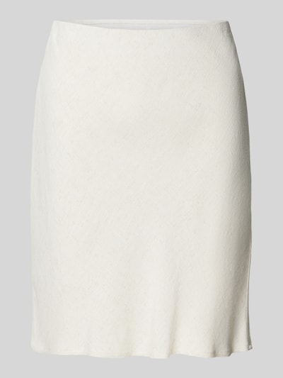 Neo Noir Minirok met elastische band, model 'Lunna' Beige - 2