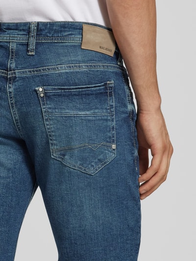 MAC Jeans in 5-pocketmodel, model 'Ben' Donkerblauw - 3